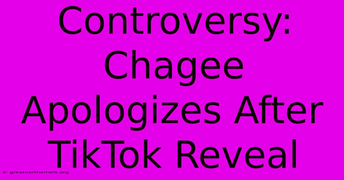 Controversy: Chagee Apologizes After TikTok Reveal