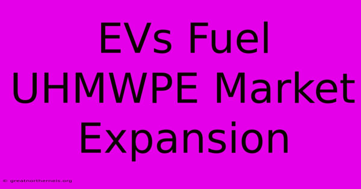 EVs Fuel UHMWPE Market Expansion