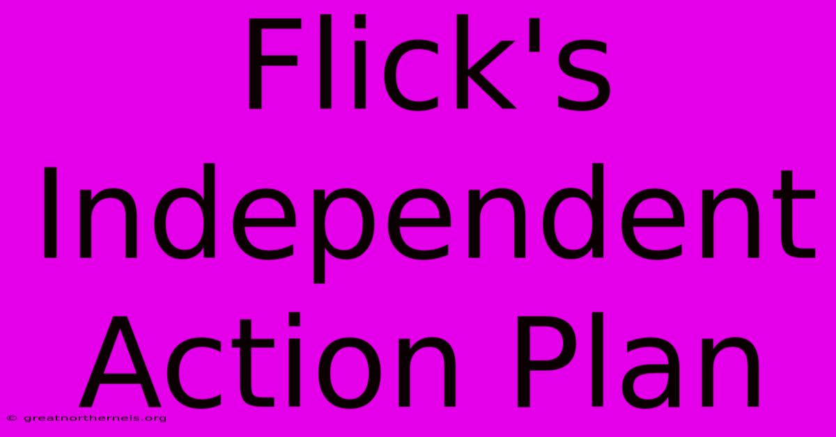 Flick's Independent Action Plan