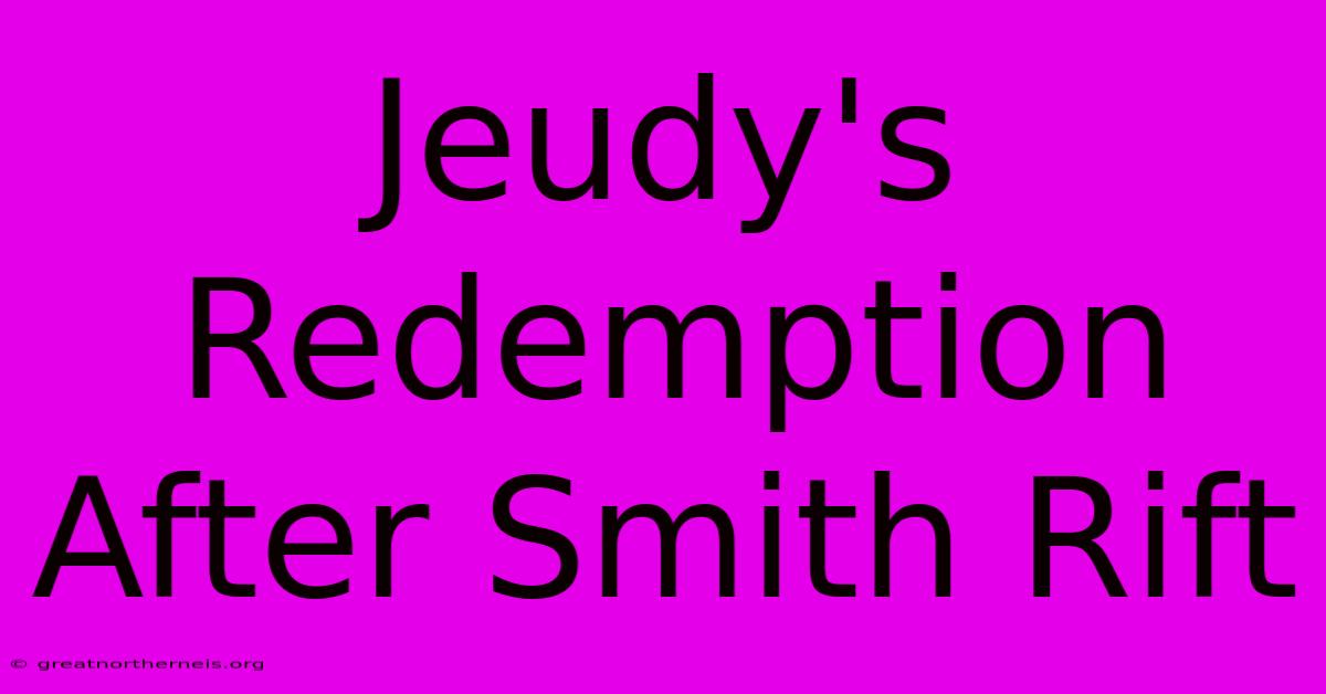 Jeudy's Redemption After Smith Rift