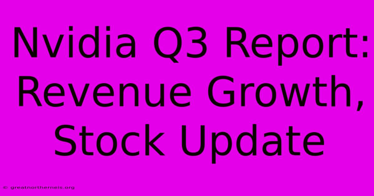 Nvidia Q3 Report: Revenue Growth, Stock Update