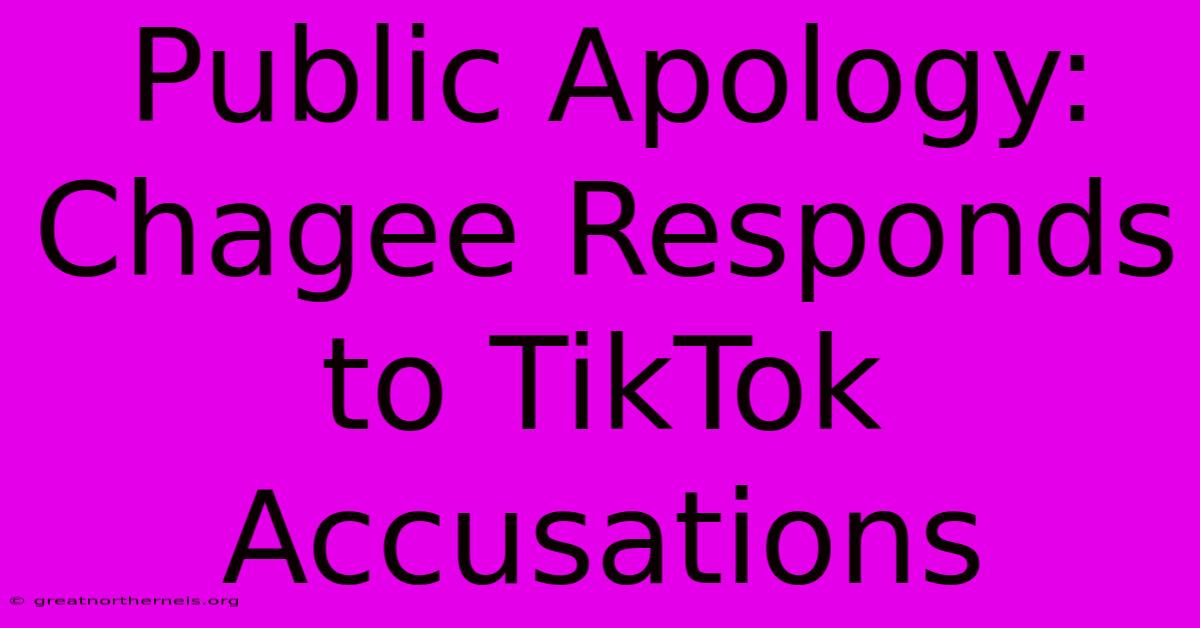 Public Apology: Chagee Responds To TikTok Accusations