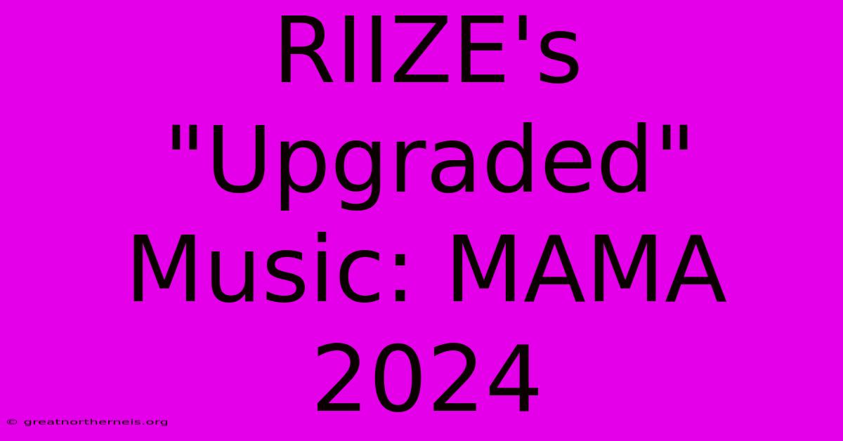 RIIZE's 