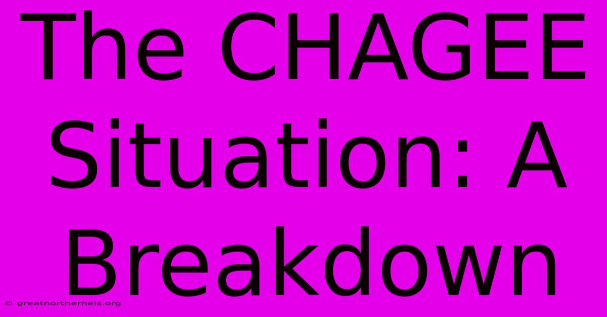 The CHAGEE Situation: A Breakdown