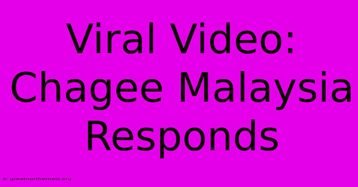 Viral Video: Chagee Malaysia Responds